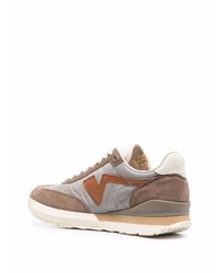 Мужские коричневые кроссовки от VISVIM