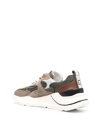 Мужские коричневые кроссовки от D.A.T.E