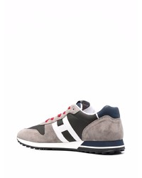 Мужские коричневые кроссовки от Hogan