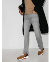 Мужские коричневые кроссовки от Tom Ford