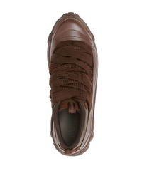 Мужские коричневые кроссовки от Burberry