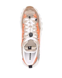 Мужские коричневые кроссовки от DSQUARED2