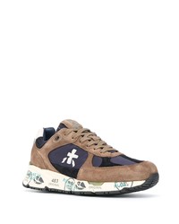 Мужские коричневые кроссовки от Premiata