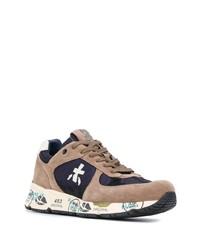 Мужские коричневые кроссовки от Premiata