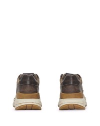 Мужские коричневые кроссовки от Burberry