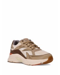 Мужские коричневые кроссовки от BOSS