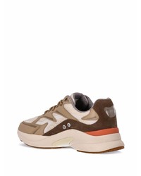 Мужские коричневые кроссовки от BOSS