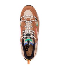 Мужские коричневые кроссовки от DSQUARED2