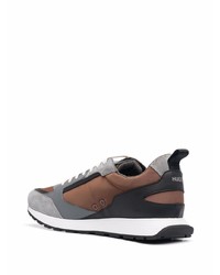 Мужские коричневые кроссовки от BOSS