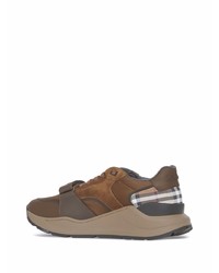 Мужские коричневые кроссовки от Burberry