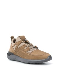 Мужские коричневые кроссовки от Tod's