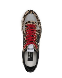 Мужские коричневые кроссовки от Golden Goose