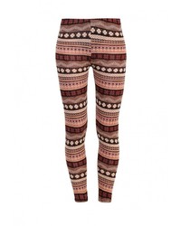 Коричневые леггинсы от Elisa Immagine