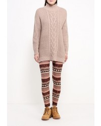 Коричневые леггинсы от Elisa Immagine