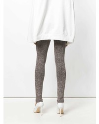 Коричневые леггинсы от Almaz