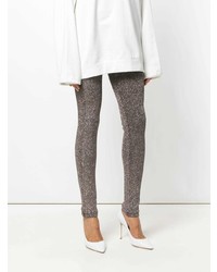 Коричневые леггинсы от Almaz