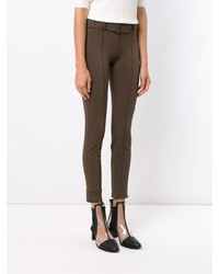 Коричневые леггинсы от Gloria Coelho