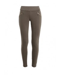 Коричневые леггинсы от QED London