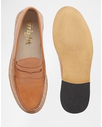 Мужские коричневые лоферы от Frank Wright