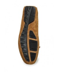 Мужские коричневые мокасины от Sparco