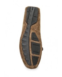 Мужские коричневые мокасины от Sparco