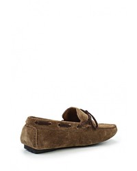 Мужские коричневые мокасины от Sparco