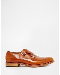 Коричневые монки от Grenson