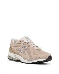 Мужские коричневые низкие кеды от New Balance