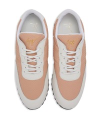 Мужские коричневые низкие кеды от Giuseppe Zanotti