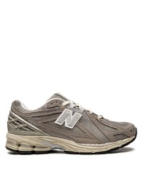 Мужские коричневые низкие кеды от New Balance