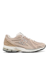 Мужские коричневые низкие кеды от New Balance