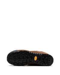 Мужские коричневые низкие кеды от New Balance