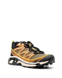 Мужские коричневые низкие кеды от Salomon