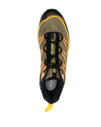 Мужские коричневые низкие кеды от Salomon