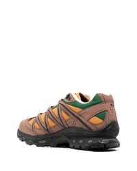 Мужские коричневые низкие кеды от Salomon