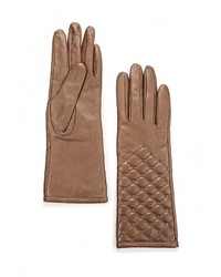 Женские коричневые перчатки от Eleganzza