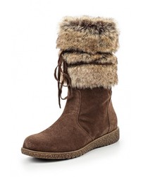 Коричневые полусапоги от Bata