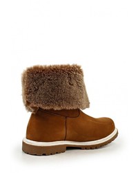 Коричневые полусапоги от Dino Ricci