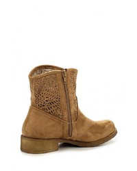 Коричневые полусапоги от Moda Alice