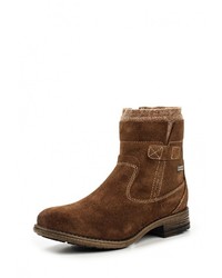 Коричневые полусапоги от Tamaris