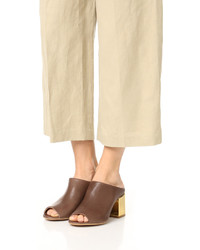 Коричневые сабо от Maison Margiela