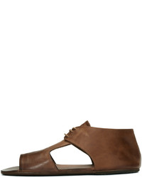 Мужские коричневые сандалии от Marsèll