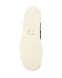 Женские коричневые слипоны от Bronx