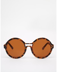 Женские коричневые солнцезащитные очки с леопардовым принтом от Kensie