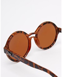 Женские коричневые солнцезащитные очки с леопардовым принтом от Kensie