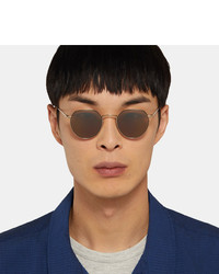 Мужские коричневые солнцезащитные очки от Dick Moby