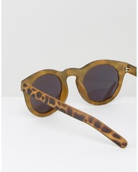 Мужские коричневые солнцезащитные очки от A. J. Morgan