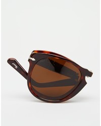 Мужские коричневые солнцезащитные очки от Persol