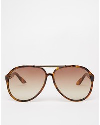 Мужские коричневые солнцезащитные очки от Gucci