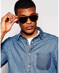 Мужские коричневые солнцезащитные очки от Dolce & Gabbana